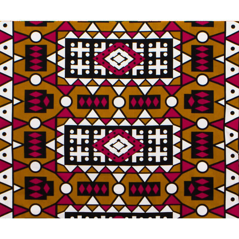 Printed African Wax Print 100% Cotton Fabric for Apparel Wholesale Sup 6